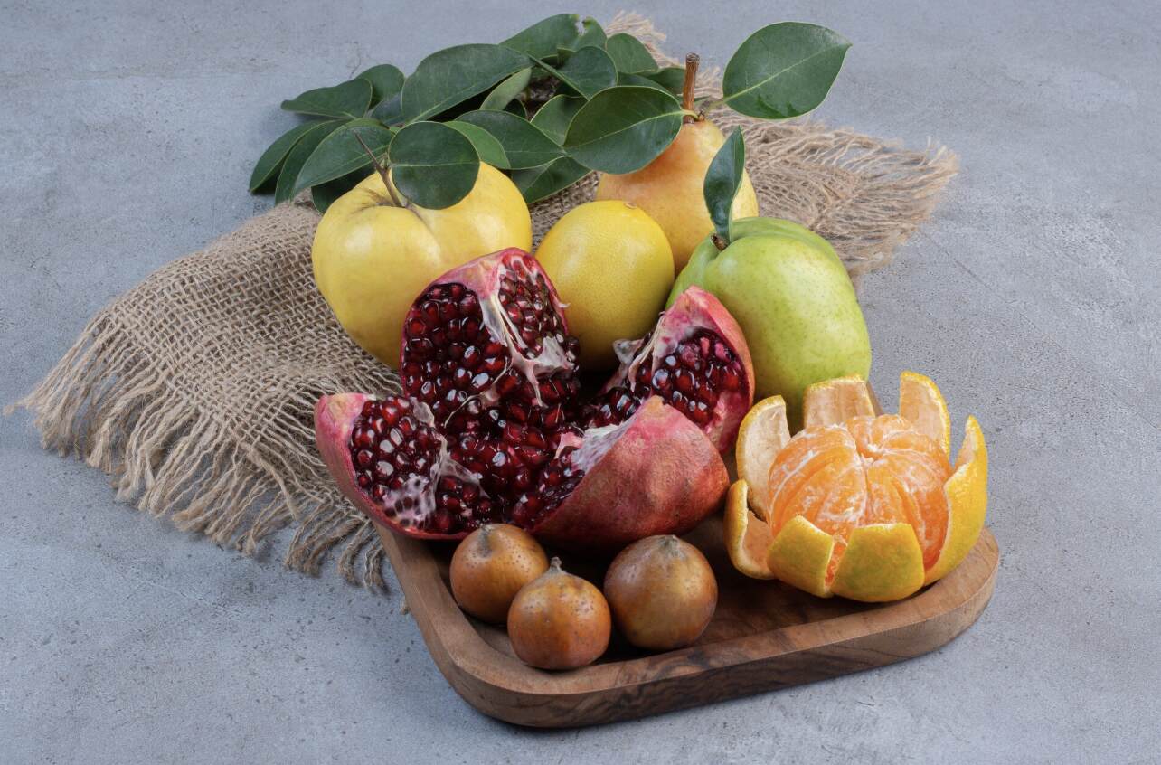 The power of nutrition from autumn fruits for heart health. Photo: Thuy Duong