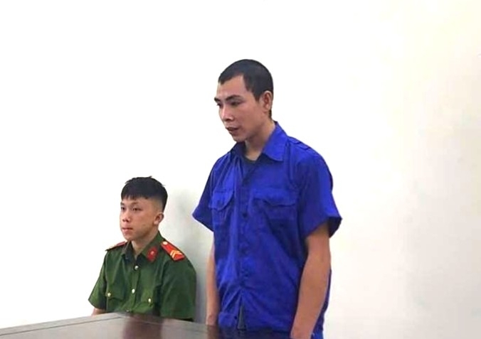 Bị cáo Quàng Văn Đỉnh. Ảnh: Viện kiểm sát nhân dân TP Hải Phòng