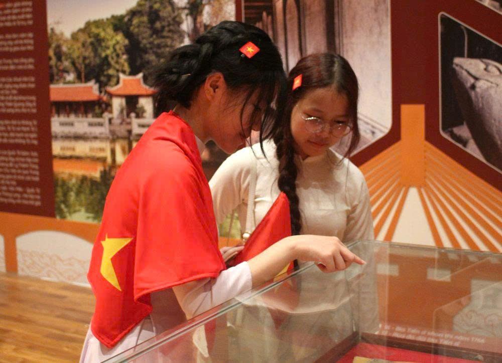 Tourists eagerly visit the Da Nang Museum during the September 2 holiday. Photo: Thanh Huyen