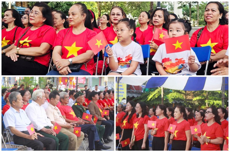 Da Nang rop co hoa, nhieu the he cung chung nhip mung Tet Doc lap. Anh: Nguyen Hoang