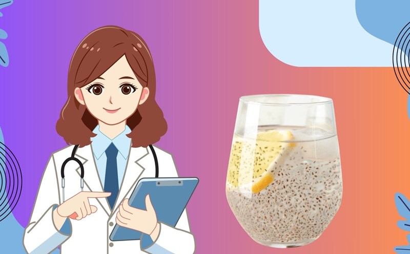 Chia seeds are good for kidney function if used properly and regularly. Graphic photo: Huong Son