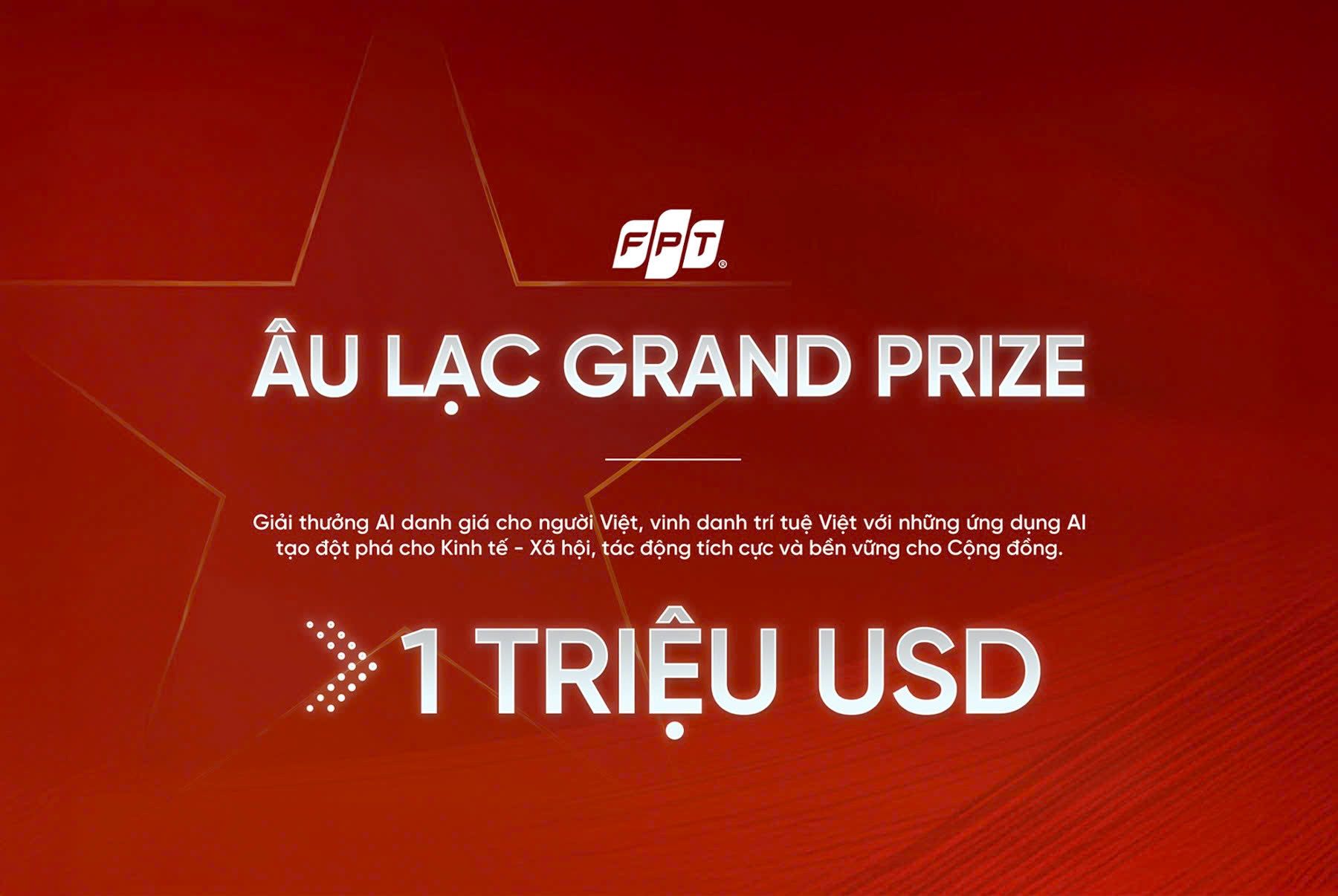 FPTは、国家技術の主権を称えるために100万米ドルのAI賞を発表しました。写真:FPT