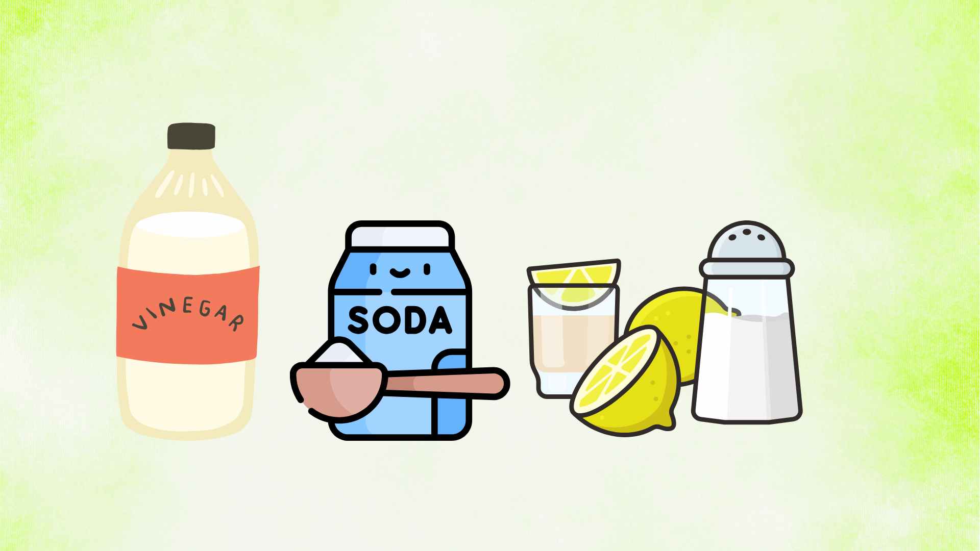 3 kitchen ingredients to help clean the pot soong. Graphic photo: Hoang Loc