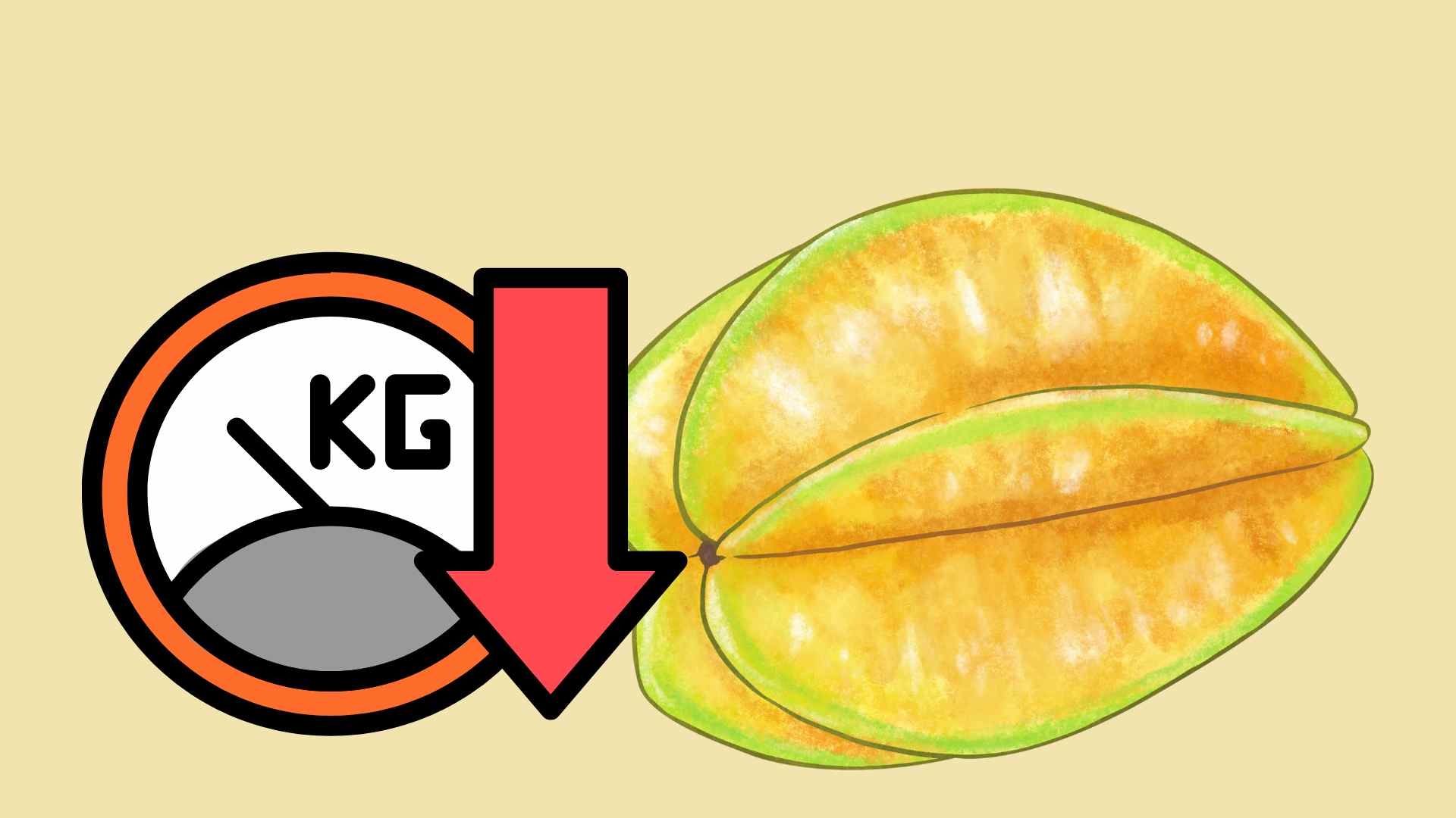 Star fruit helps lose weight effectively. Graphic photo: Hoang Loc