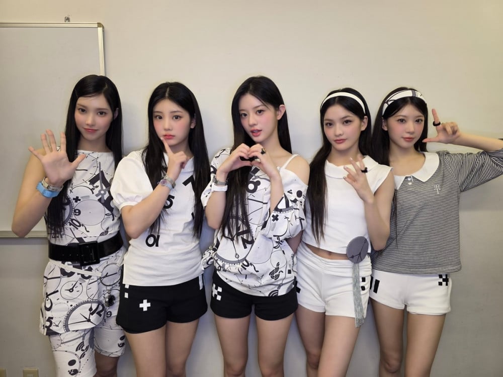 Grupo musical ILLIT. Foto: Lotte.