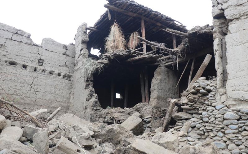 The scene of the earthquake in Afghanistan in the early morning of September 1. Photo: Xinhua