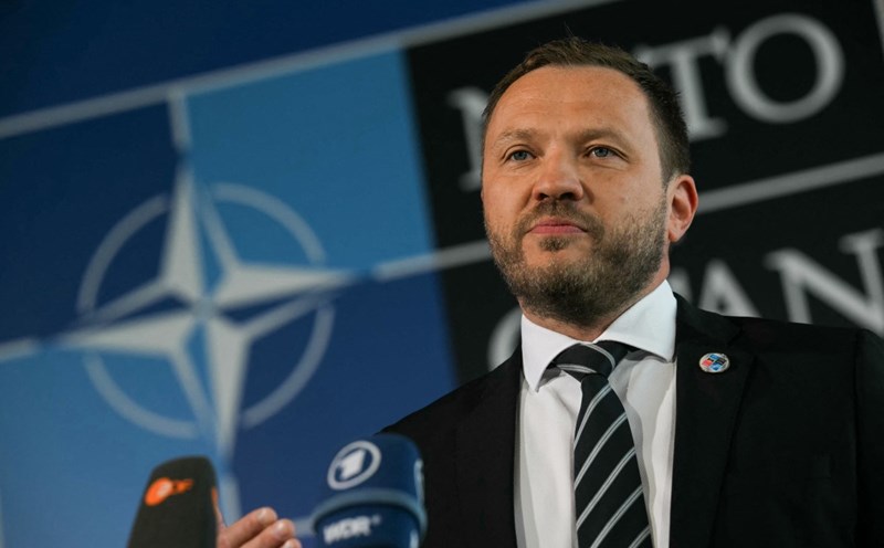 NATO member Estonia said three Russian MiG-31 fighter jets had entered Estonian airspace. In the photo is Estonia Foreign Minister Margus Tsahkna. Photo: AFP