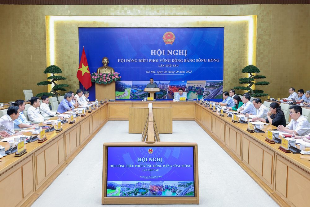 Thu tuong Chinh phu nhan manh quyet tam dua Dong bang song Hong thanh mot trong nhung vung dong luc quan trong nhat cua dat nuoc. Anh: Nhat Bac