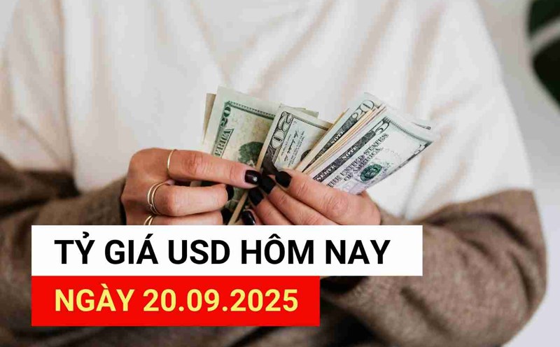 USD exchange rate today, September 20, 2025.