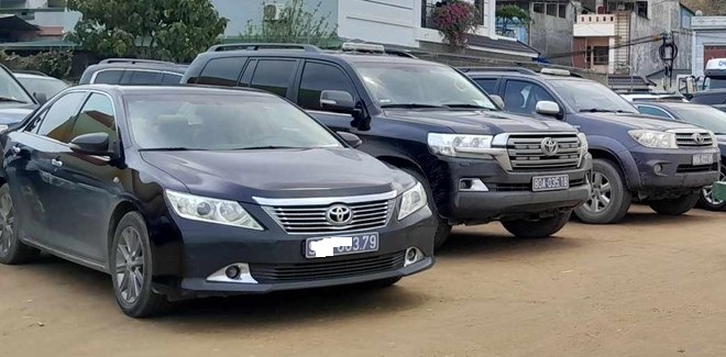 Bac Ninh and many other provinces have recently subdivided public cars to communes and wards. Photo: Xuyen Dong