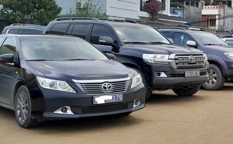 Bac Ninh and many other provinces have recently subdivided public cars to communes and wards. Photo: Xuyen Dong