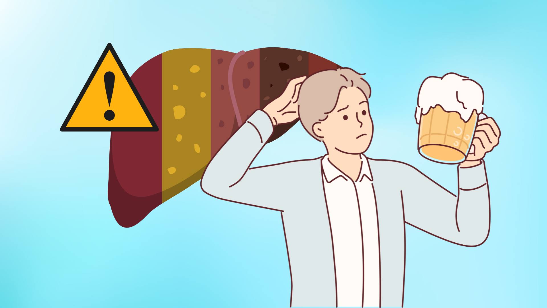 List of the worst drinks for people with fatty liver