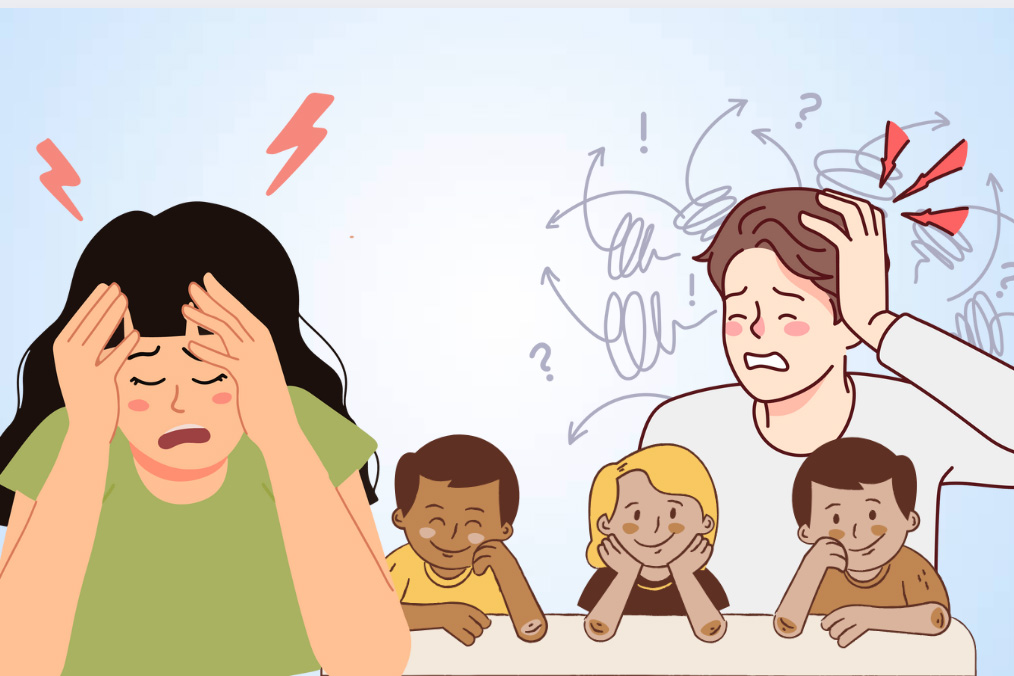 すべての親が直面しなければならない子育てにおける課題。グラフィック:ティエン・ニャン