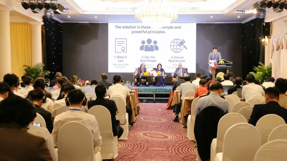 Quang canh buoi hoi thao. Ảnh: Anh Tu