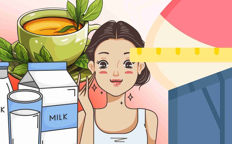 3 low-calorie drinks that help nourish the skin and reduce belly fat naturally