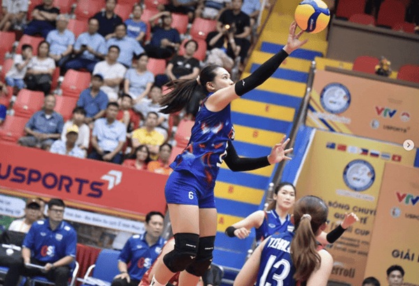 선수 Kuttika Kaewpin은 Duc Giang 화학 팀 유니폼을 입을 수 있다는 소문이 있습니다. 사진: VFV