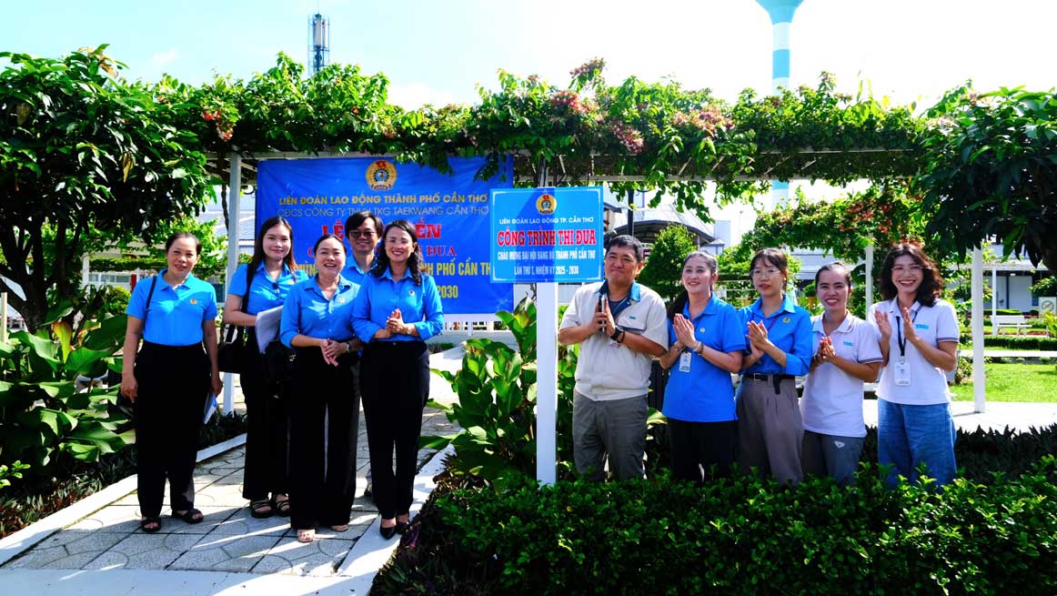 Le gan bien cong trinh “Cong vien xanh”