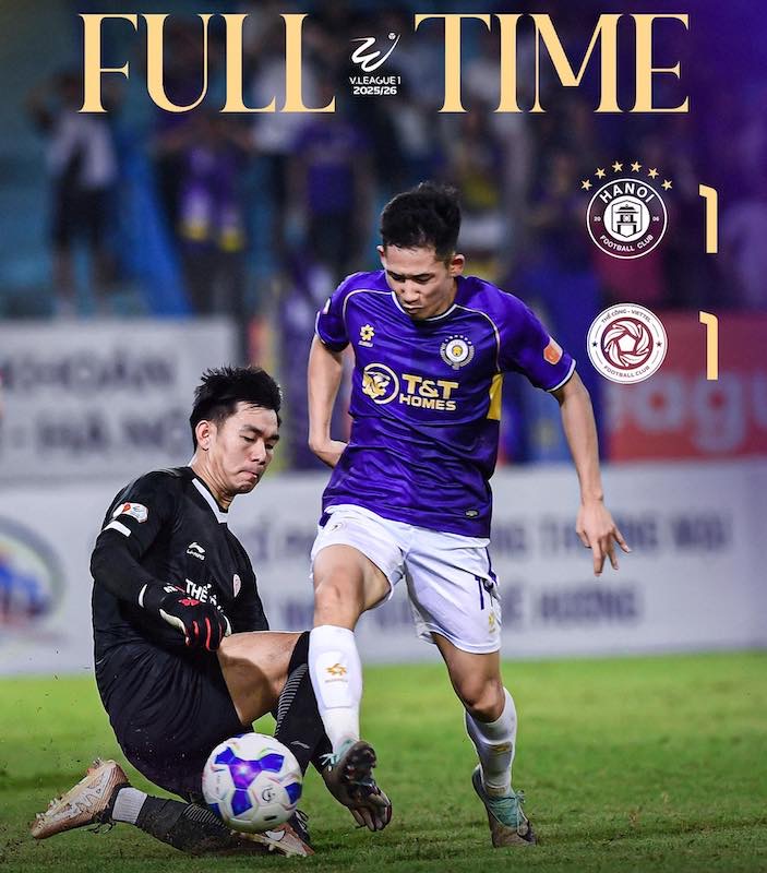 Ket qua chung cuoc. Anh: HNFC