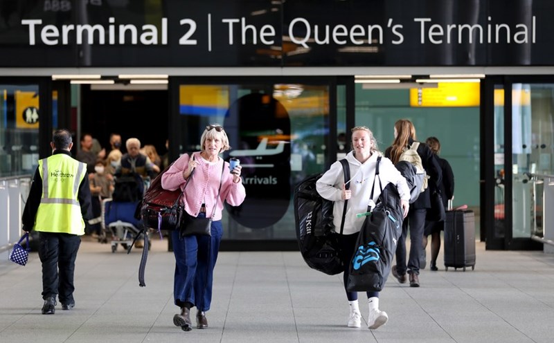 London's Heathrow Airport, UK. Photo: Xinhua