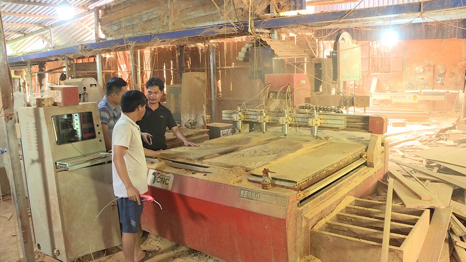 La transformacion digital ayuda a la aldea de artesania de Thuy Lan en Hung Yen a afirmar su marca. Foto: Comuna Viet Yen