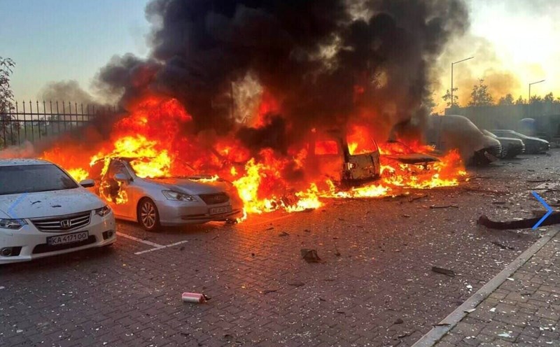 Consequences of Russia's attack on Kiev, Ukraine. Photo: Kiev Oblast Military Administration