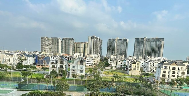 Gia chung cu da ngang voi gia nha pho. Anh: Bao Chuong