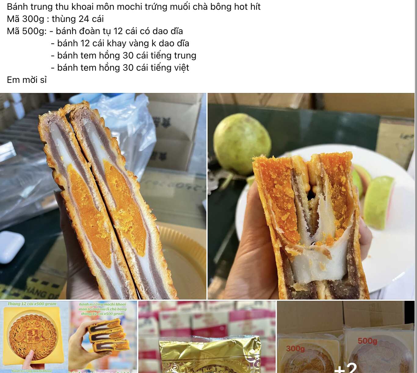 Bai quang cao cua Chuc tren cac nhom mua ban online tren mang xa hoi.