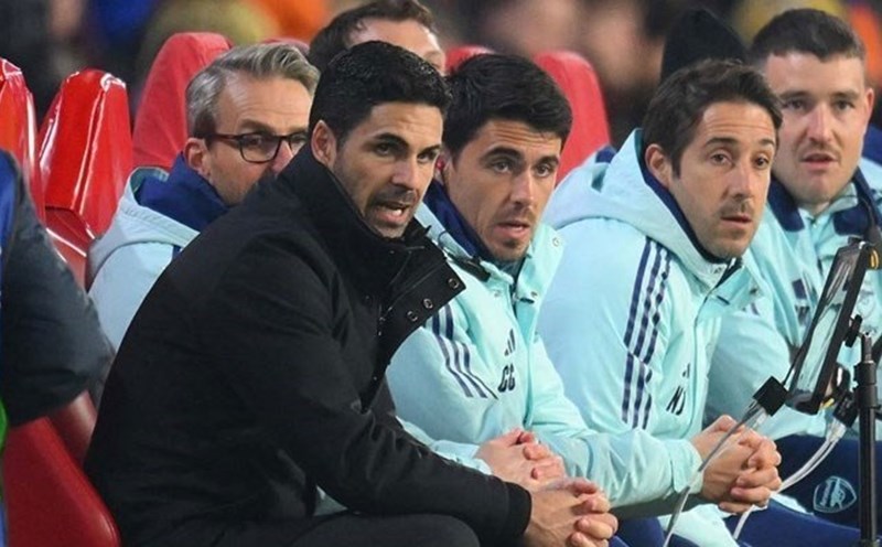 Arteta va doi ngu da san sang huong den chuc vo dich. Anh: AFP