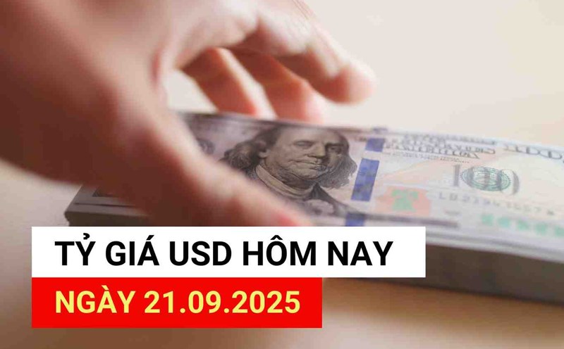 USD exchange rate today, September 21, 2025.