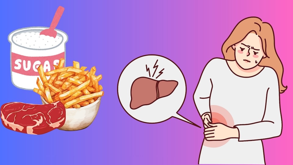 8 foods to avoid if you have fatty liver disease. Graphics: My Linh