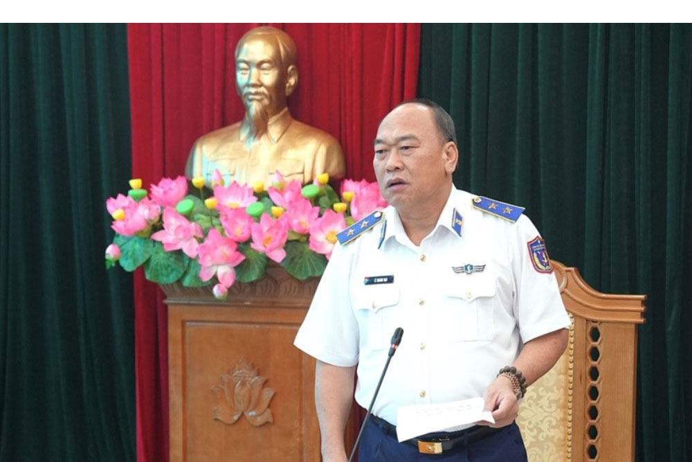 레 꽝 다오 중장 - 베트남 해안 경비대 사령관이 베트남 인민군 부총참모장으로 임명되었습니다. 사진: VGP