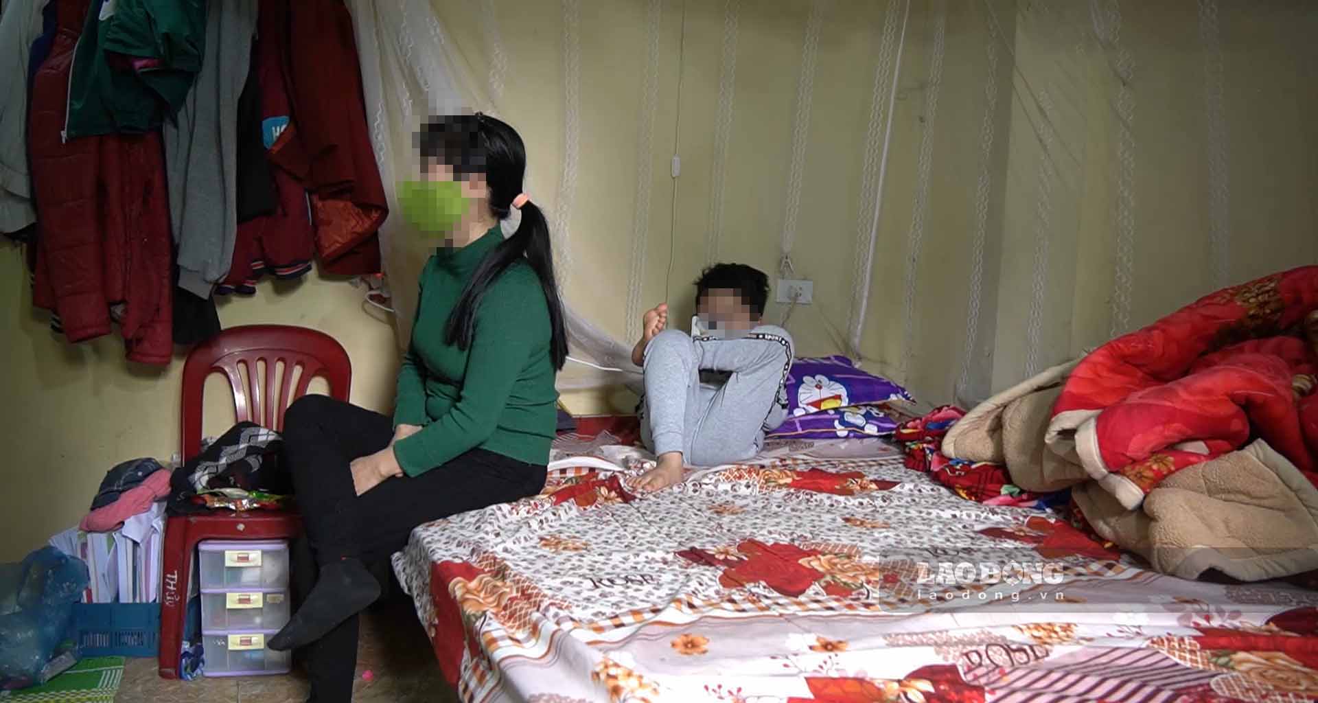 Công nhân sống trong nhà trọ trên địa bàn tỉnh Bắc Ninh. Ảnh: PV