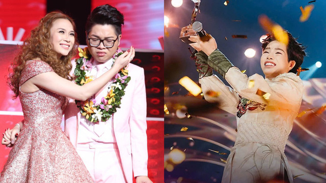 Duc Phuc in 2015 and 2025.