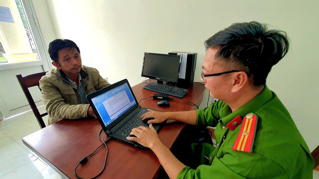 Đối tượng Võ Hùng Vương sau khi gây tai nạn giao thông khiến 2 người thương vong đã rời khỏi hiện trường. Ảnh: Công an cung cấp