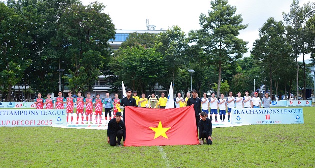 Cac tran dau duoc to chuc mot cach bai ban va chuyen nghiep. Anh: D.T