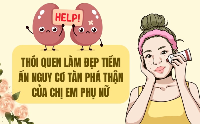 Beauty habits that pose a potential risk of kidney destruction in women