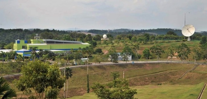 space operations complex (SOC) in Pahang state, east of Malaysia - Photo: Malaysian space agency