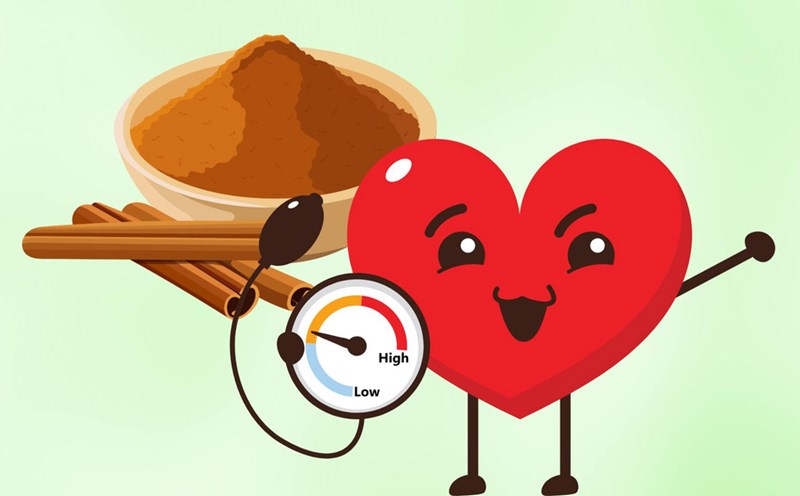Special effects of cinnamon help maintain stable blood pressure