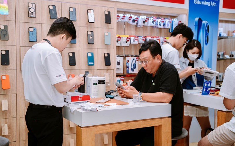 The 5G market share in the smartphone market in Vietnam will reach 50% in the second quarter of 2025. Photo: Loan Tran