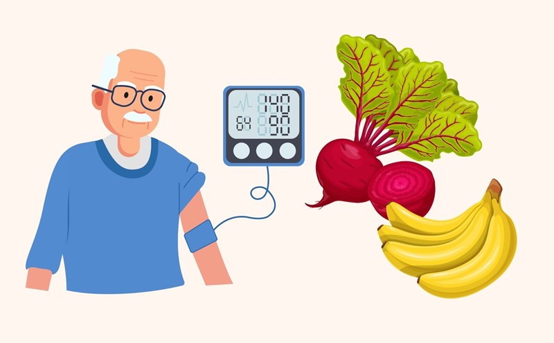 Dishes that lower blood pressure do not require medicine. Graphics: Linh Dan