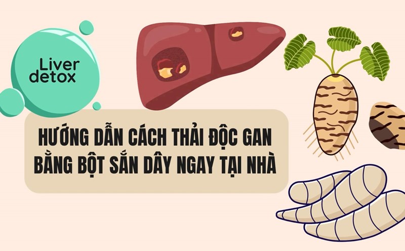 Instructions on how to detoxify the liver with kudzu powder at home