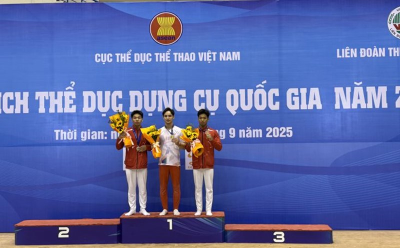 Male track and field athletes who achieve high results at the 2025 National Championship will have the opportunity to participate in the 2025 World Championship. Photo: Hoai Viet