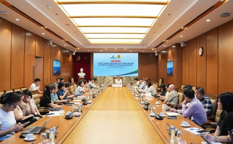 Petrovietnam Management & Operation Trade Union deploys tasks for the last months of the year, and at the same time develops a plan to organize Trade Union Congresses at all levels, towards the 5th Petrovietnam Management & Operation Trade Union Congress, term 2025-2030. Photo: Hai Trung