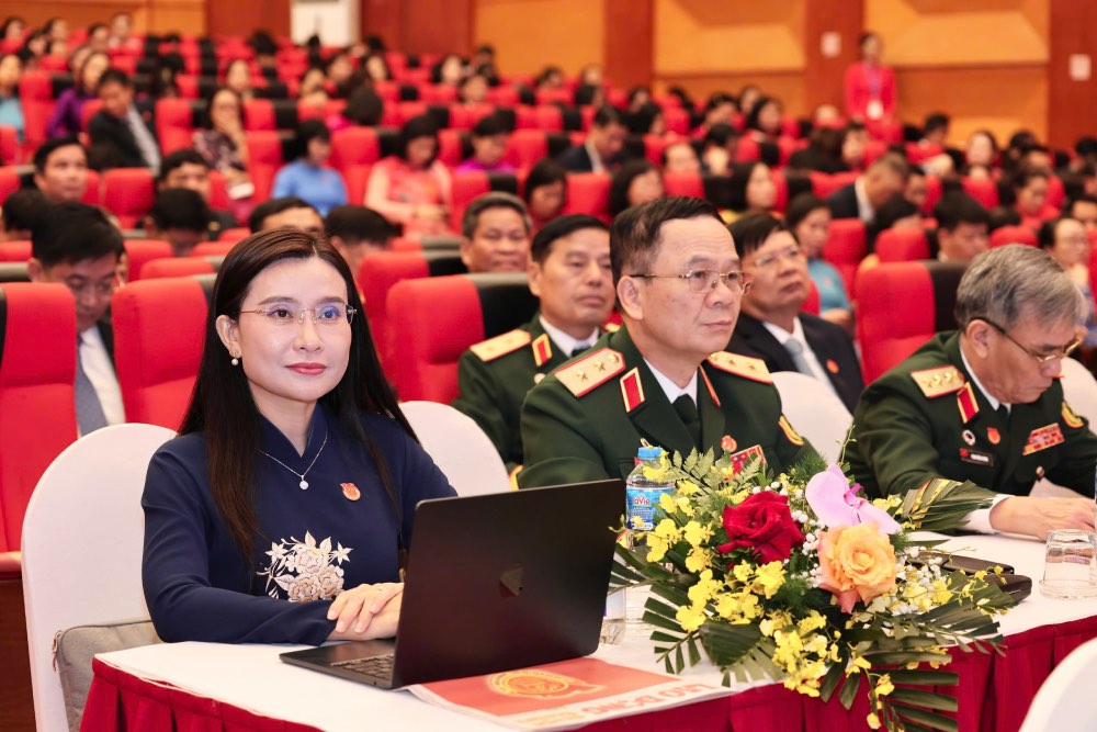 Cac dai bieu du Dai hoi Dang bo Mat tran To quoc, cac doan the Trung uong to chuc Dai hoi dai bieu lan thu I, nhiem ky 2025 - 2030. Anh: Hai Nguyen