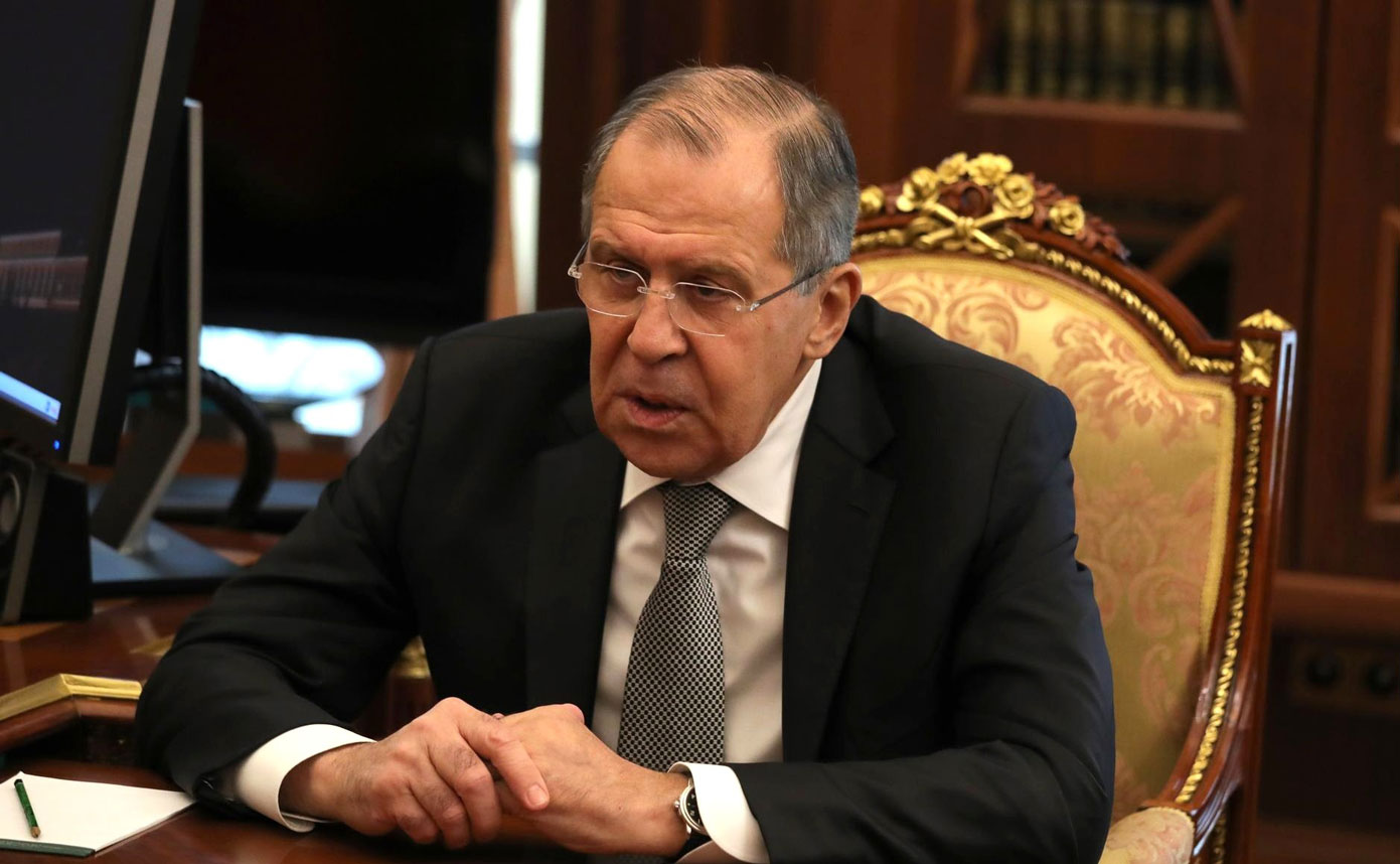 Ngoai truong Nga Sergei Lavrov. Anh: Kremlin