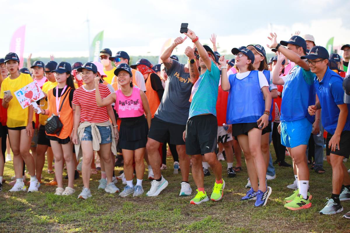 Union members and workers of the Sonion II Trade Union enthusiastically participated in teambuiling activities during the trip. Photo: Trade Union