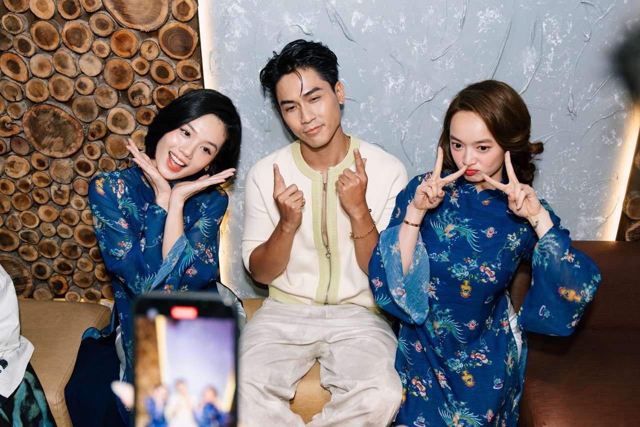 The cast of the movie The War in the Air. Photo: Galaxy.