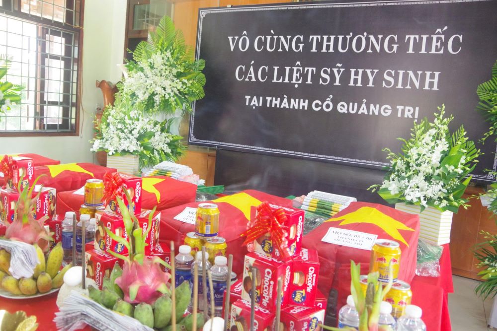 6 hai cot liet si duoc tim thay. Anh: Xuan Dien