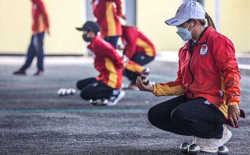 Iron balls are at risk of not being held at the 33rd SEA Games. Photo: S.G