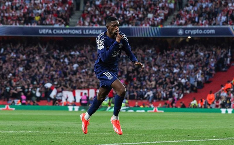 Ousmane Dembele is a strong candidate for the Golden Ball award in 2025. Photo: AFP
